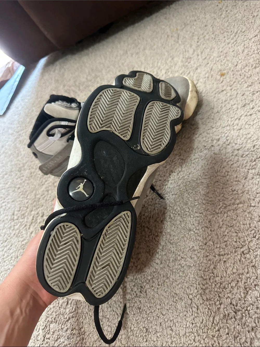 Jordan 6 Rings Cement Grey